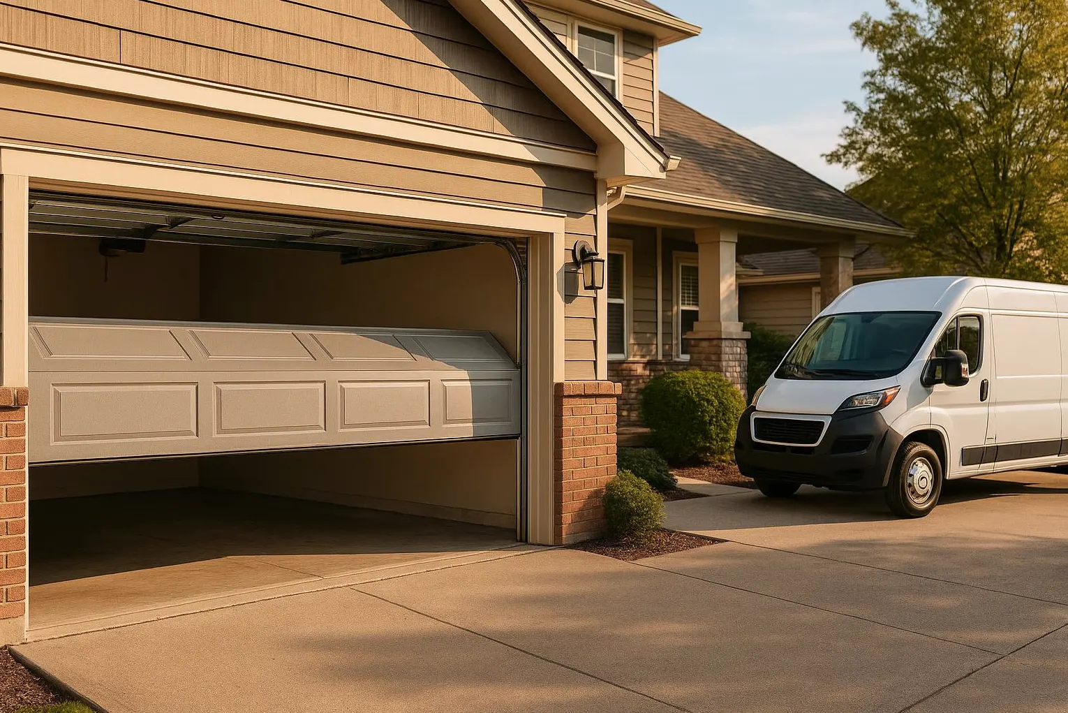 Garage Door in Mt Gilead